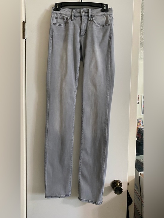 NYDJ Denim - NYDJ Gray Straight Leg Jeans - Neutral Gray